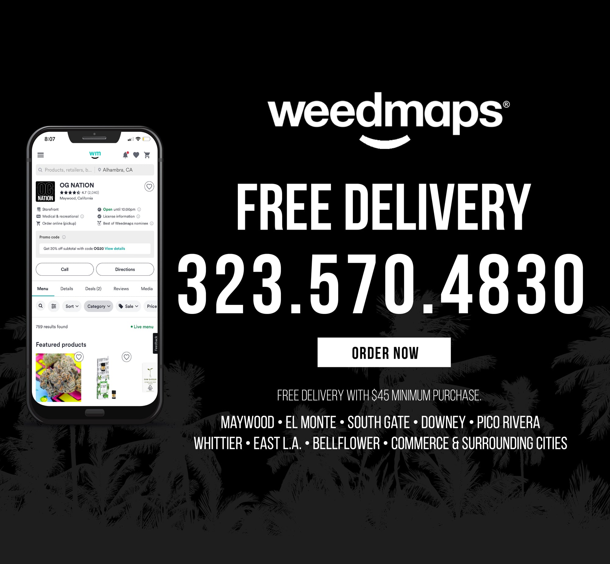OG NATION Cannabis Dispensary Weed Delivery Los Angeles